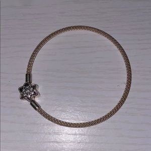 Silver pandora bracelet
